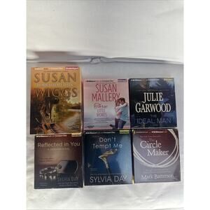 Lot of 6 Brilliance Audio Books - Various Authors - BRAND NEW - FACTORY SEALED